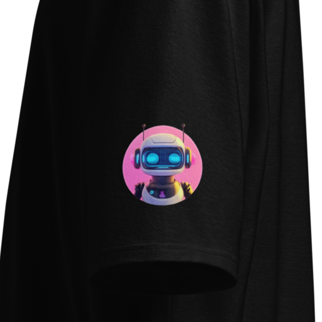 Oversized Heavyweight T-Shirt für Damen &amp; Herren | Streetwear Essential mit Premium-Komfort „ROBOT“